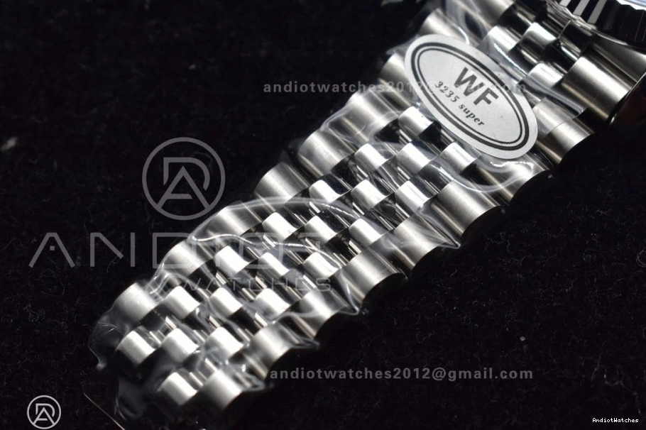 Supportive Dial SS 41 Bracelet 904L 1:1 SS Jubilee on Datejust WF White Stick 649 Edition Steel Best A 1020